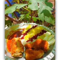 زرشـــک پلو بامرغ سوخــاری :)