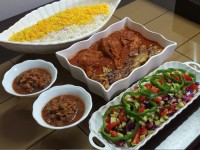 پلوخورشت بادمجون