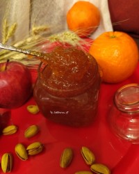 مارمالاد سیب و پرتقال (مناسب فیلینگ)