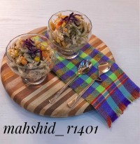 سالاد ماکارونی (مهربونا فالو کنید و استوری ها رو از دست ندید)