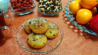 مافین کشمش و گردو