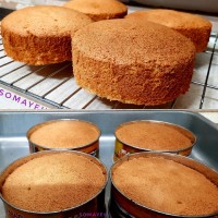 اسفنجی زرده ایی قنادی