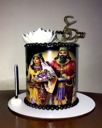 کیک سالگرد ازدواجم و سپندارمذگان