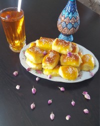 شیرینی گل محمدی اللهم صلی علی محمد و آل محمد