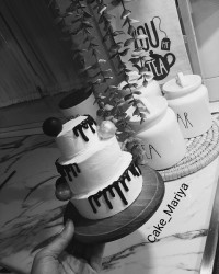 کیک مینی سه طبقه