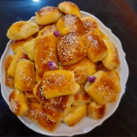 شیرینی گل محمدی (دانمارکی)