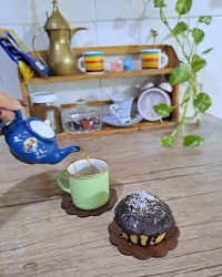 کاپ کیک نارگیلی