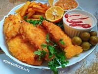 شنسیل مرغ سوپ جو