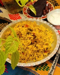 کرفس پلو