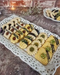 خمیر پایه شیرینی عید کارگاهی