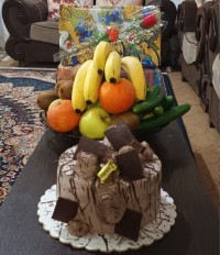 کیک روز مرد ورق بزن عزیزم