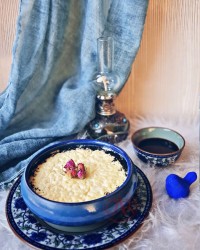 شیر برنج با شیره