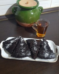 کیک خیس شکلاتی ❤❤??