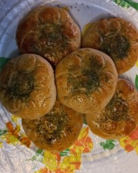 نان جو با شوید وزیره