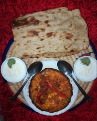 کو کوی گوشت و لوبیا سبز