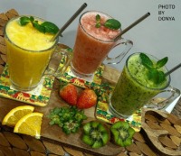 نوشابه میوه ای خانگی