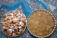 حلوا آردی و دونات بدون قالب