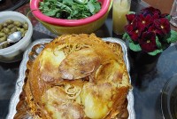 ماکارونی.کیک تولد