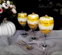 کیک شربتی با محلبی