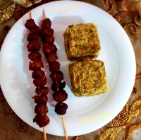 باقالی پلو باگوشت قلقلی