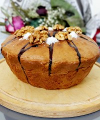 کیک گردویی و کاکا ئویی