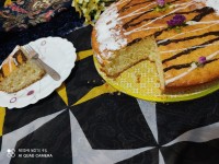 کیک هل وگلاب