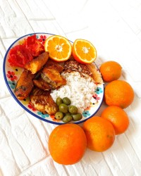 ماهی سفید سرخ شده