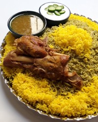 باقـالے پـلو با مـاهیـچہ