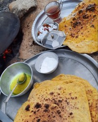 نان گرده خانگی