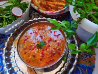 سوپ ورمیشل سوپ رشته فرنگی