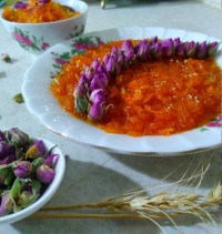 مرباهویج خونگی باطعم هل وگلاب سلام دوست های نازم تقدیم نگاه های قشنگتون??