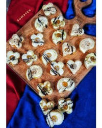 شیرینی مارمالادی نشاسته ایی ورق زدنیه