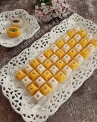 شیرینی گلوریا زعفرانی (شکومالد)