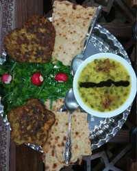 کو.کوی لوبیا سبز و آ ش بلغور