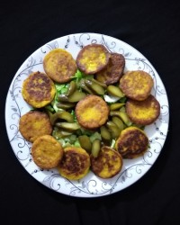 کوکو سیب زمینی و کدو