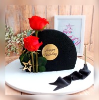 کیک_تولد کیک_تاپ کیک_مخملی