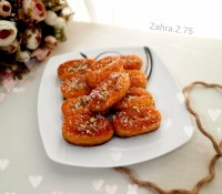 شیرینی زبان با خمیرهزارلا