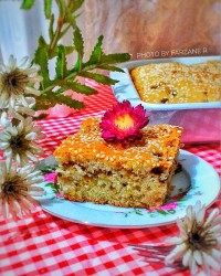 کیک سیب ونارگیل