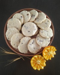 شیرینی کشمشی با روغن مایع
