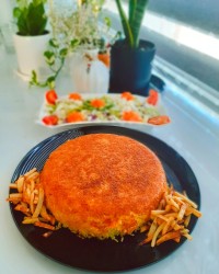 تهچین مرغ...