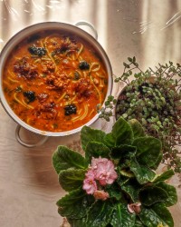 آش رشته رب گوجه فرنگی