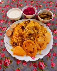 کرفس پلو
