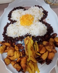 اینم از شام ما جاتون سبز لایک یادتون نره دوستان گلم