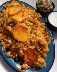 لوبیـا پلـو