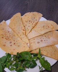 گوزلمه با آرد ذرت