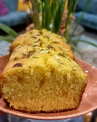 چالش نیمه شعبان کیک پرتقالی بادستور سمیه جان..❤️❤️