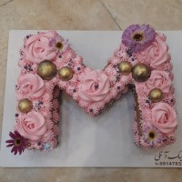 کیک سابله دخترانه صورتی