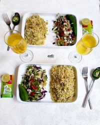 سبزی پلو مخلوط