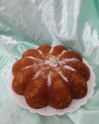 کیک هویج و پرتقال کافی شاپی