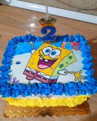 کیک شیفون پنبه ای... کیک تولد/ورق بزنید